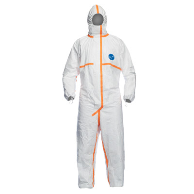 DuPont Tyvek 800 J weiss orange ueberklebte Naehte